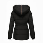 Saskia – Faux-Fur-Lined Hooded Winter Coat