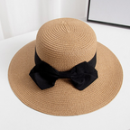Elegant Lace Woven Straw Hat