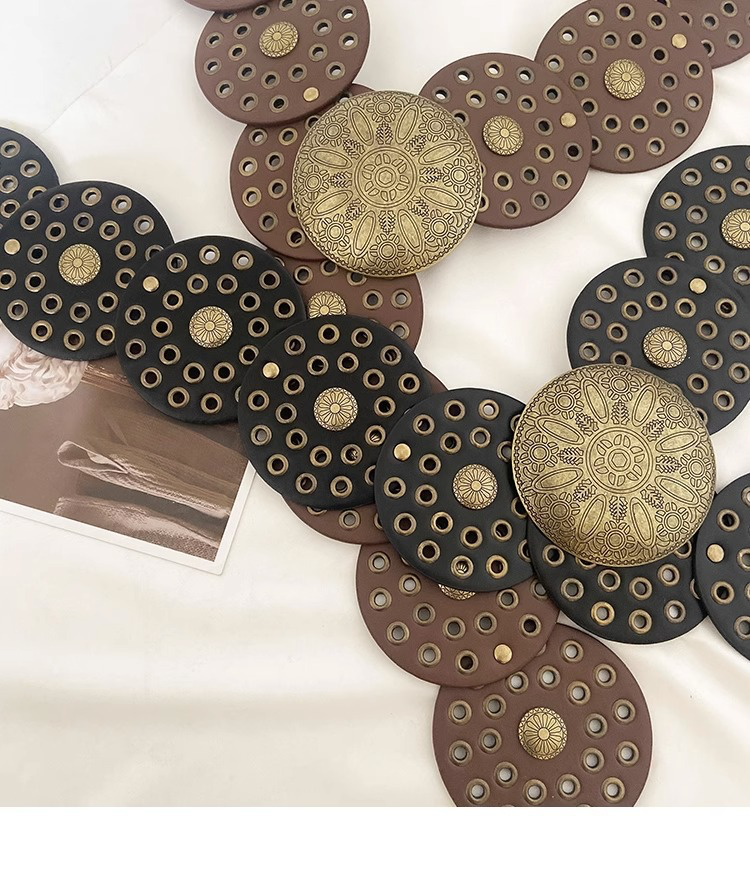 BOHO Brown Women's Belt/Cinch Belt
