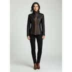 Teresa – Diamond-Quilted Padded Jacket