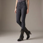 Victorian Elegance Mid-Calf Boots