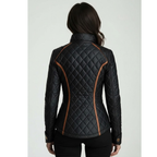 Teresa – Diamond-Quilted Padded Jacket