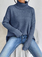 Ceridwen – Turtleneck Oversized Casual Jumper