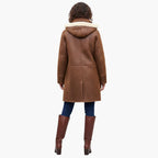 Marlene – Faux-Shearling Lined Toggle Coat