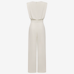 Patience – Structured Sleeveless Wide-Leg Jumpsuit