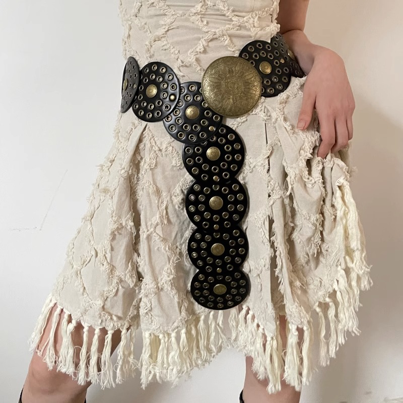 BOHO Brown Women's Belt/Cinch Belt