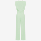 Patience – Structured Sleeveless Wide-Leg Jumpsuit