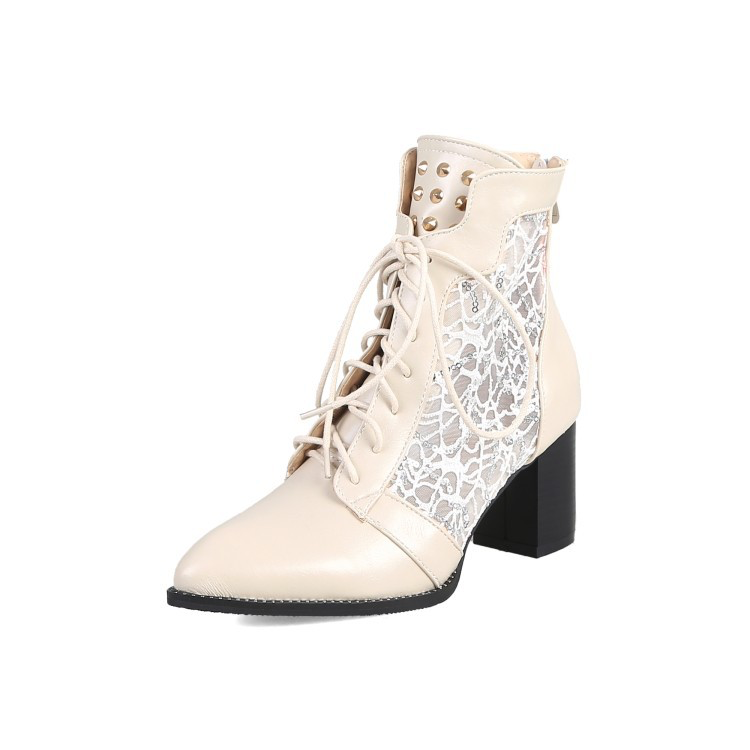 Victorian Elegance Mid-Calf Boots