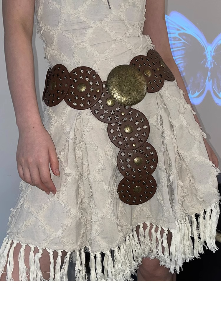 BOHO Brown Women's Belt/Cinch Belt