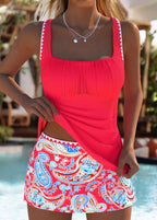 Trish - Graceful Pleated Swim Set