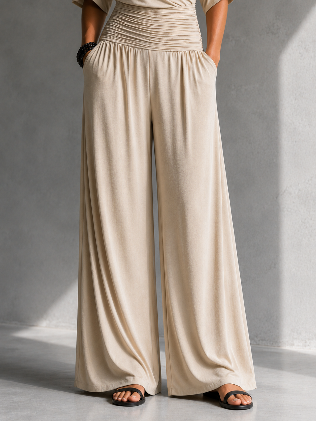 Yvonne – Wide Leg Wrap Jumpsuit