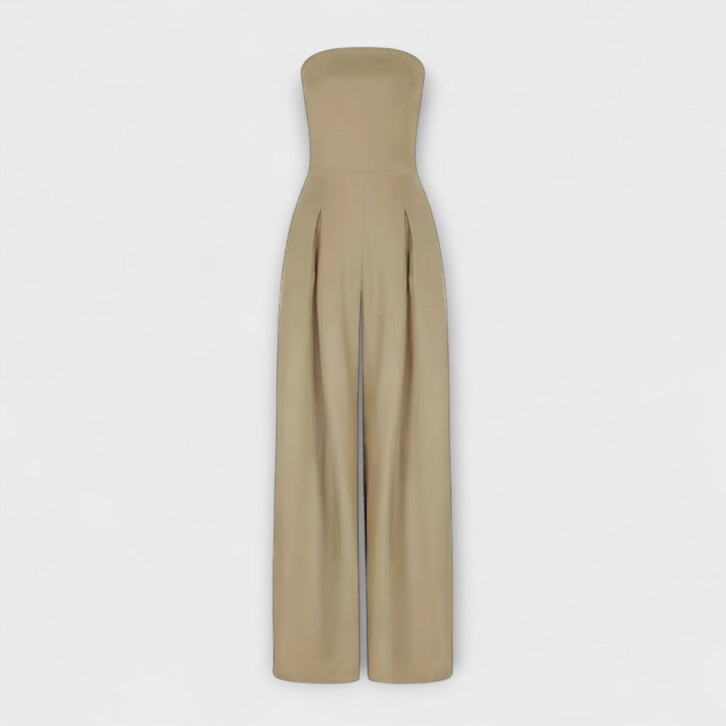 Kitty – Strapless Wide-Leg Jumpsuit