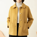 Beverley – Elegant Pearl Button Jacket
