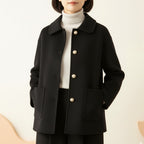 Beverley – Elegant Pearl Button Jacket