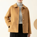 Beverley – Elegant Pearl Button Jacket
