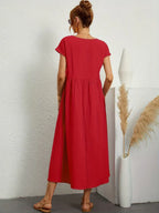 Ursina™ | Fluid Midi Dress.