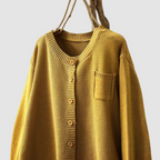Grainne – Cosy Knit Button-Up Cardigan