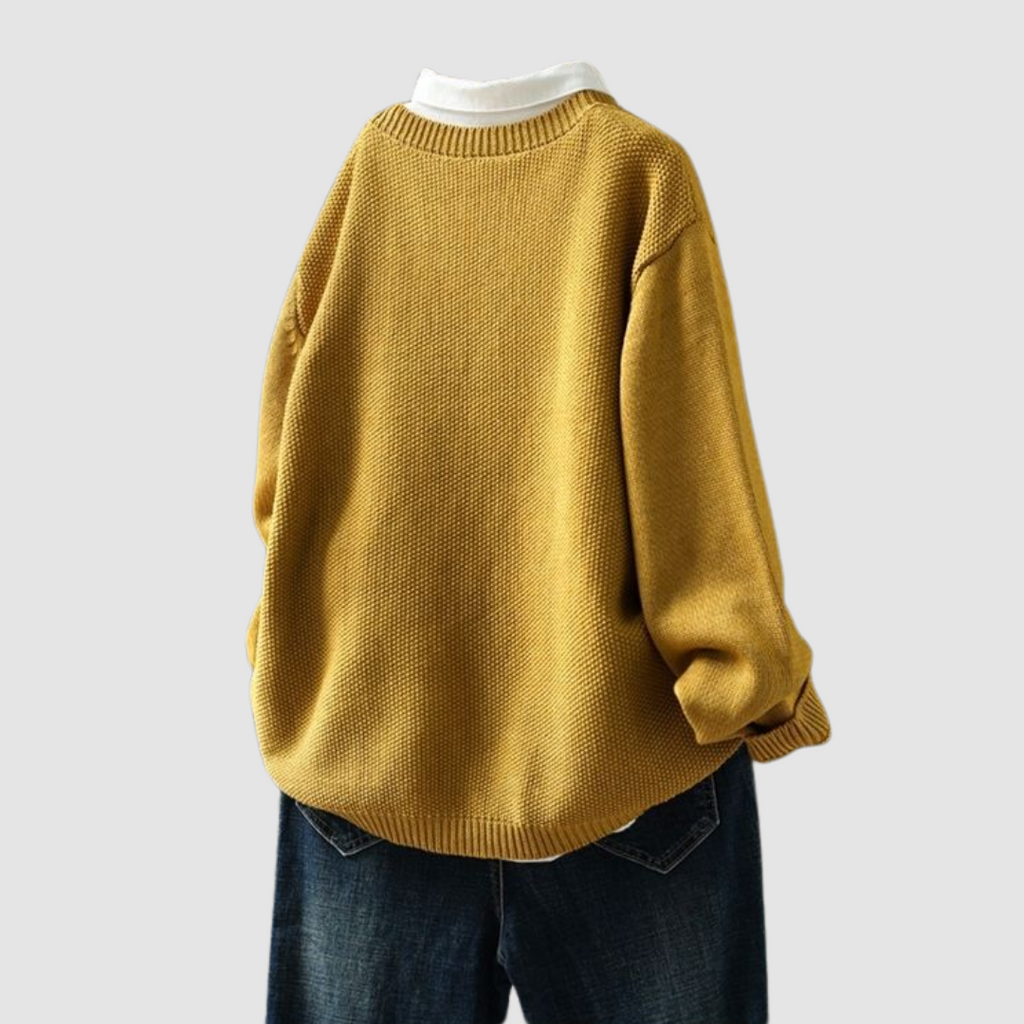 Grainne – Cosy Knit Button-Up Cardigan