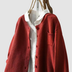 Grainne – Cosy Knit Button-Up Cardigan