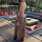 Miranda – Halter Neck Wide Leg Jumpsuit