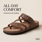 Hayleigh Braided Cork Sandals – Your Feet Called. They Want These