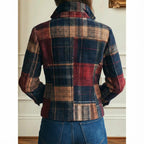 Yvonne – Classic Plaid Tailored Jacket