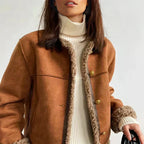 Eugenie – Elegant Cosy Faux-Shearling Jacket