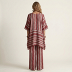 Kiara | Two-Piece Striped Cotton-Linen Set