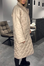 Morven – Quilted Longline Padded Coat