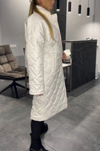 Morven – Quilted Longline Padded Coat